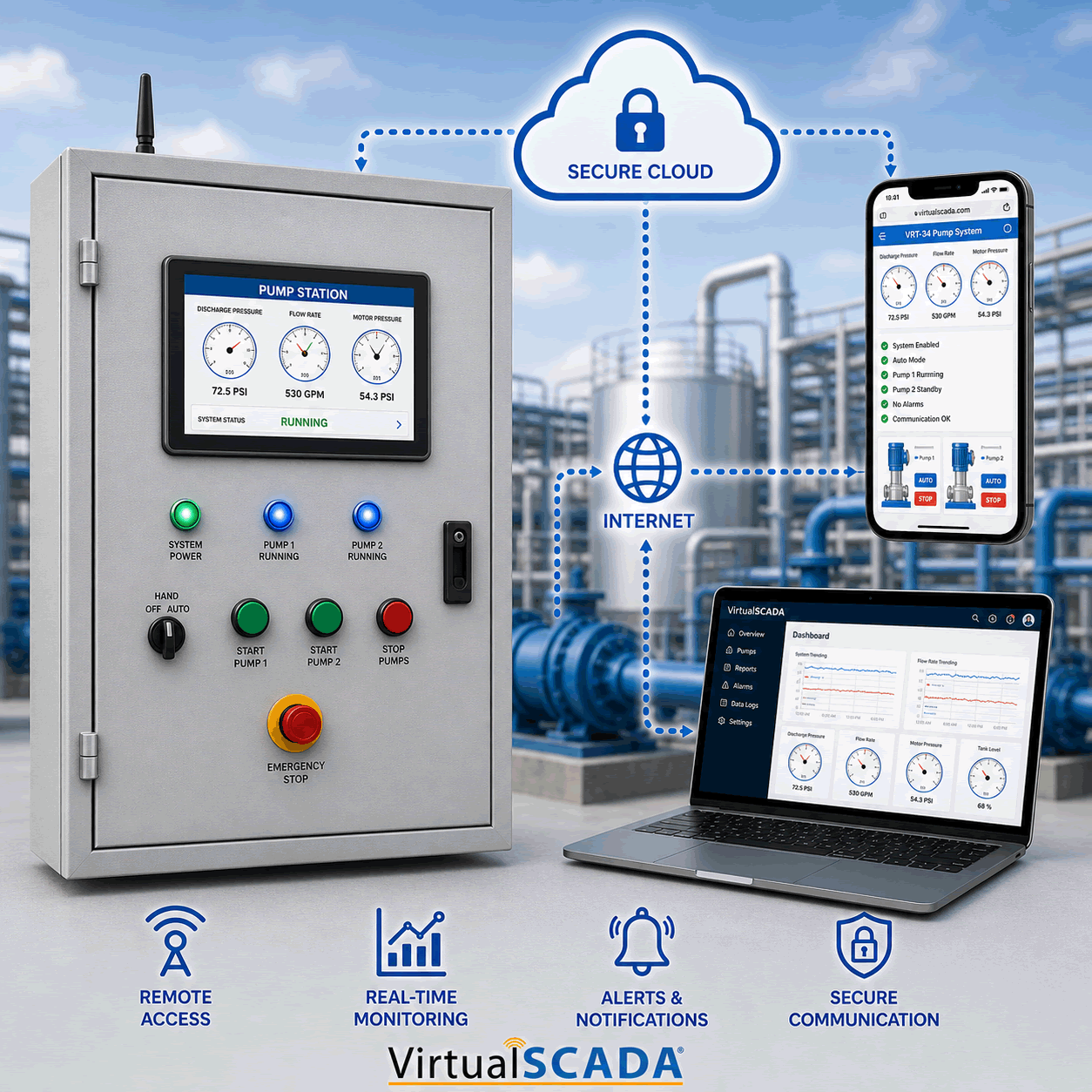 VirtualSCADA Remote Access